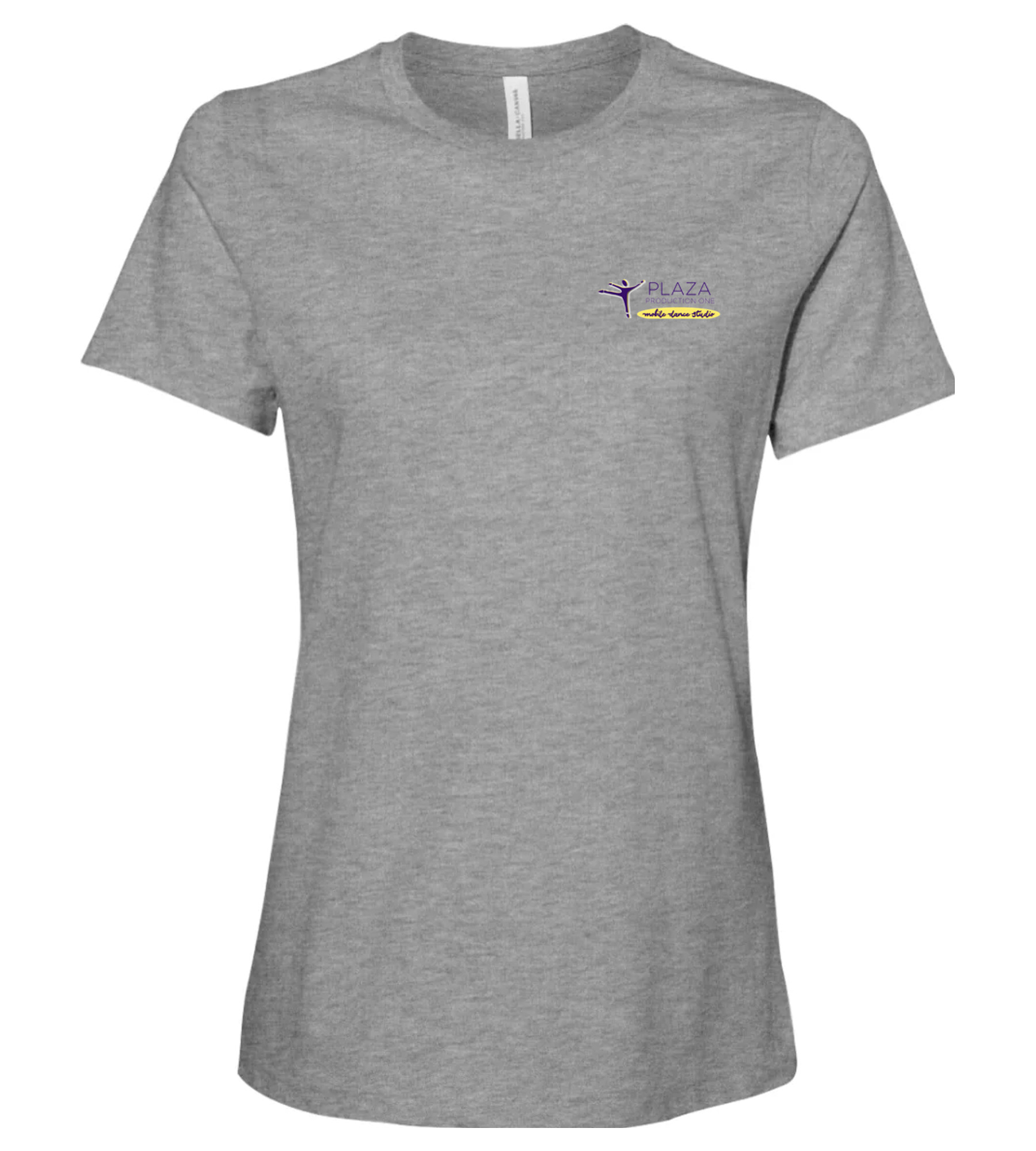Bella + Canvas Women’s Relaxed Fit Heather CVC Tee